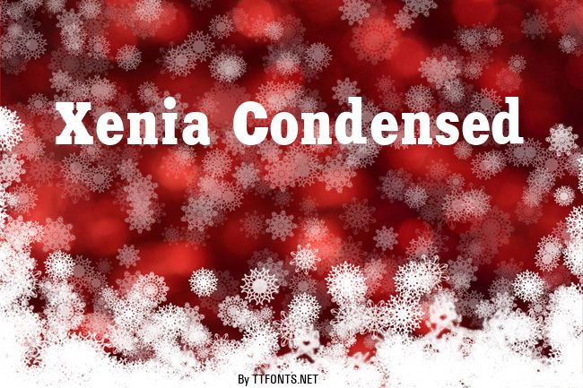 Xenia Condensed example
